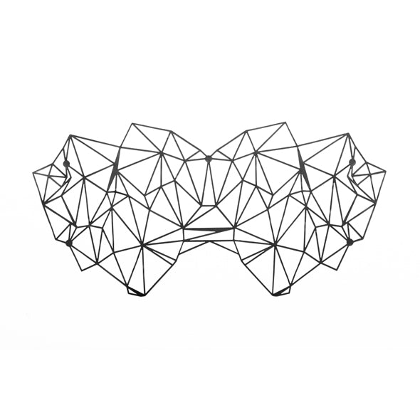 Crna maska za oči Kristine - - Sensation Luxe