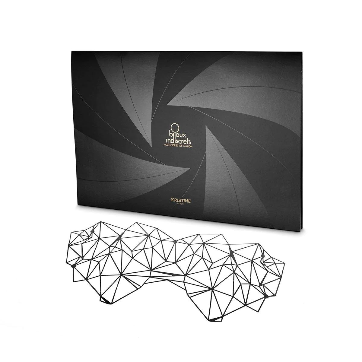 Crna maska za oči Kristine - - Sensation Luxe