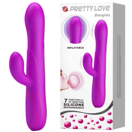 Rabbit vibrator na naduvavanje Douglas -   - Sensation Luxe
