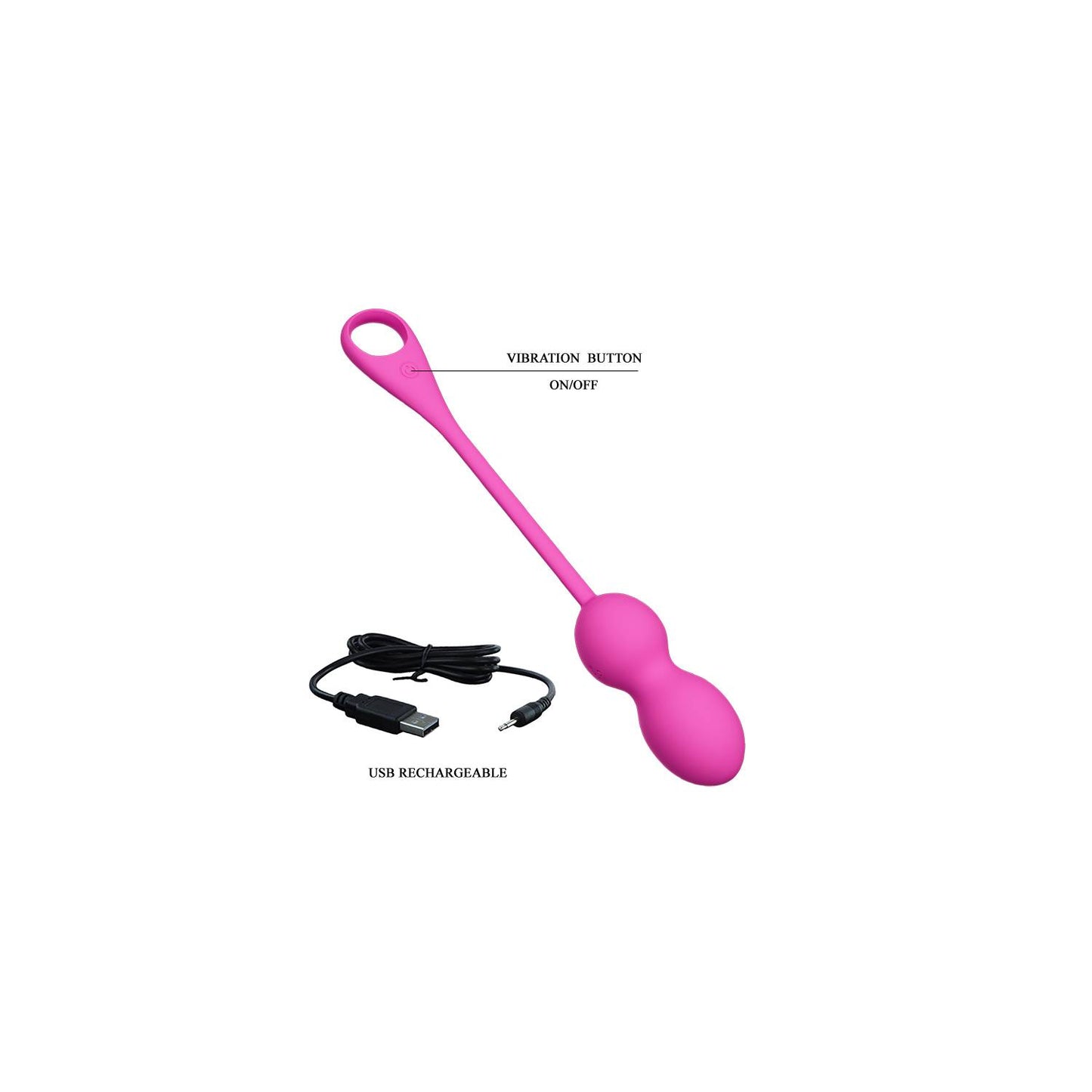 Vibrirajuće vaginalne kuglice Elvira + APP - - Sensation Luxe