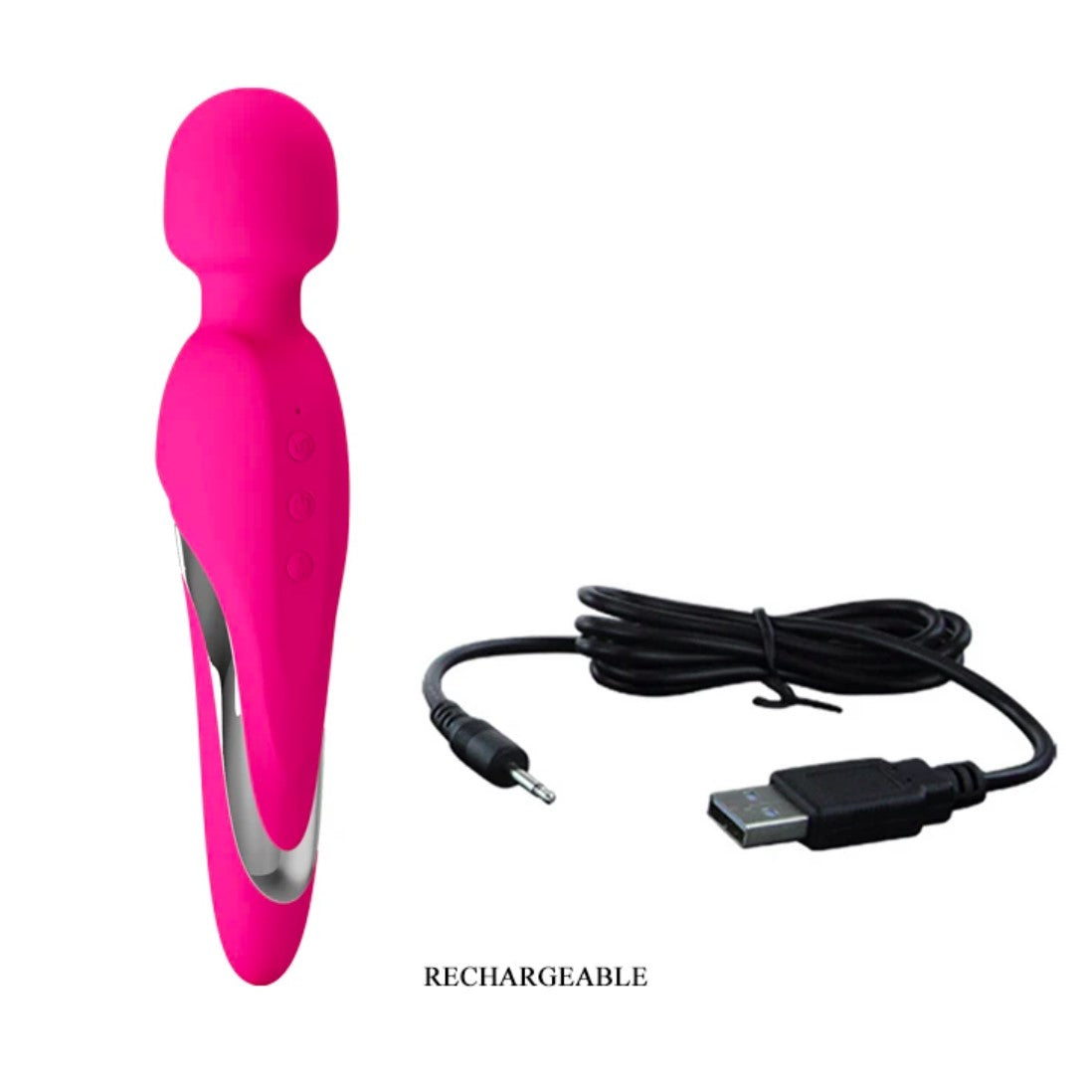 Wand masažer klitorisa sa funkcijom grejanja Michael - - Sensation Luxe