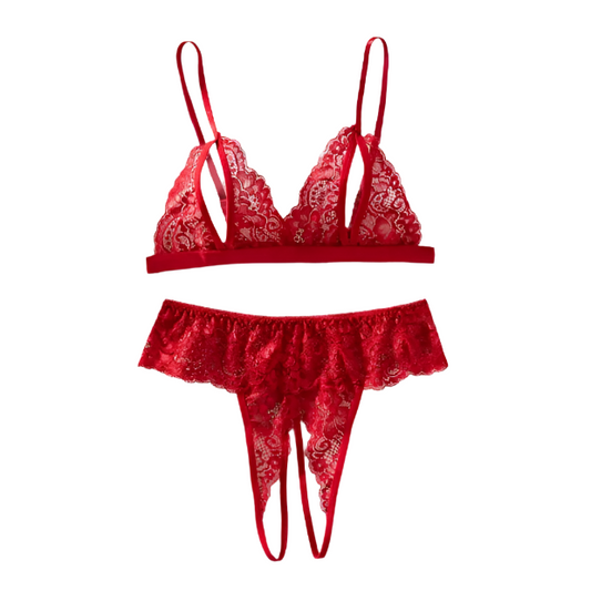 Erotic lingerie red S