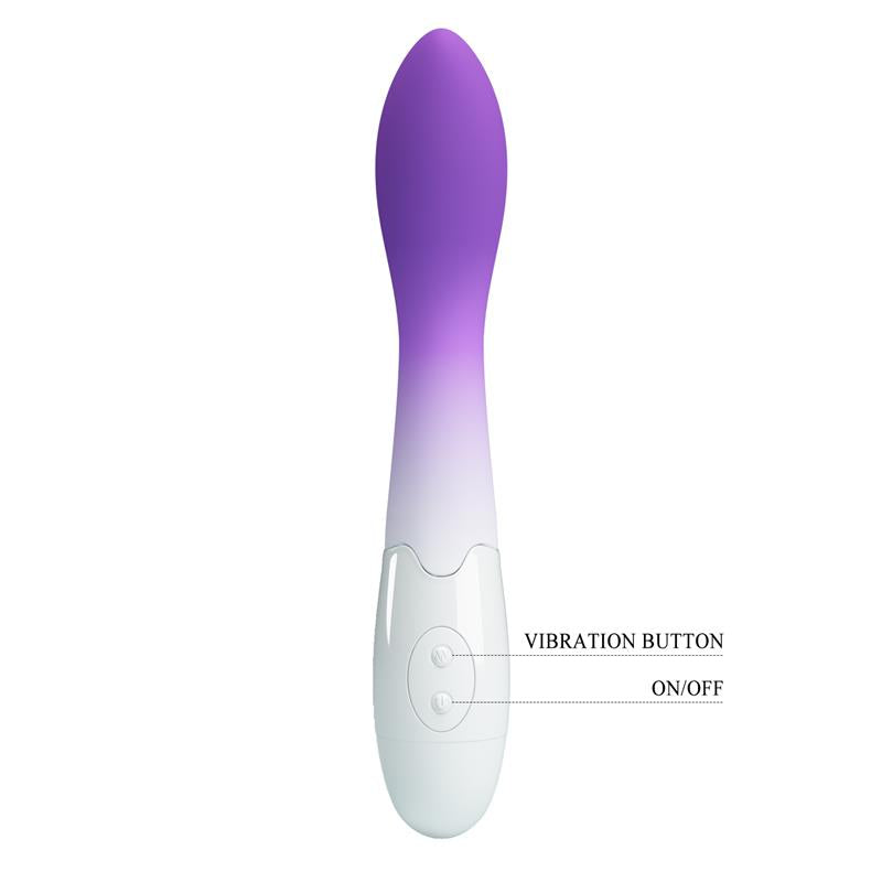 Zakrivljeni G-spot vibrator – 30 funkcija