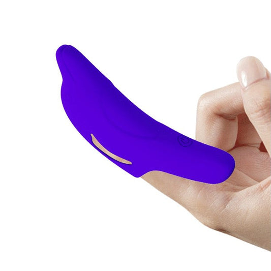 Delfin - Silikonski vibrator za prst
