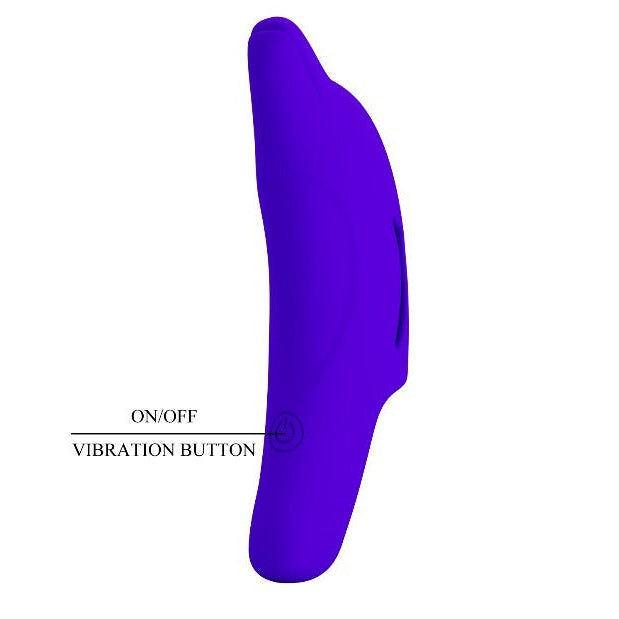 Delfin - Silikonski vibrator za prst