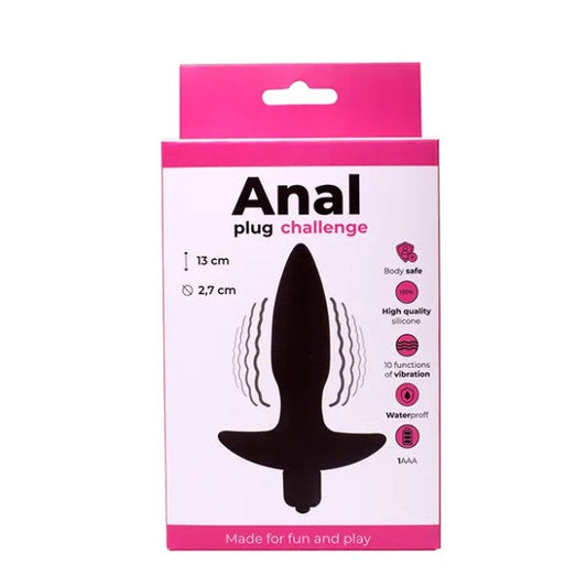 Silikonski analni vibrator S