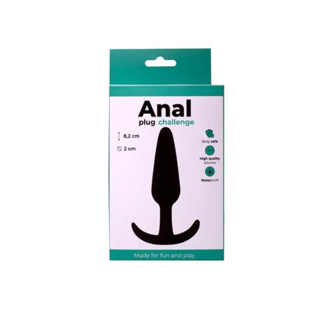 Silikonski analni plug mali