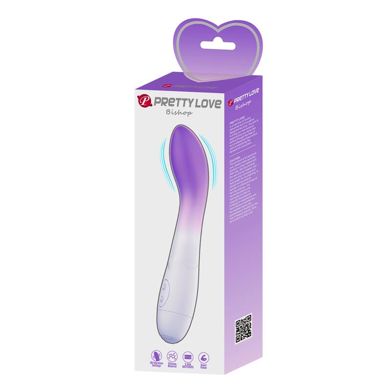 Zakrivljeni G-spot vibrator – 30 funkcija