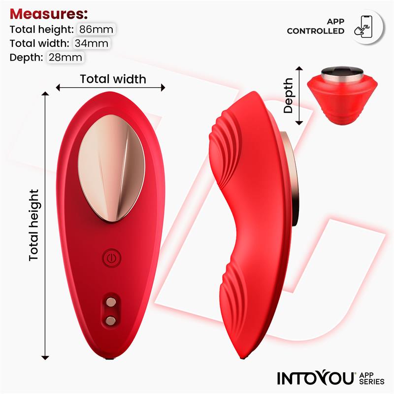 Intoyou® App Series vibrator za gaćice