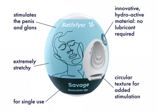 Masturbator jaje Savage