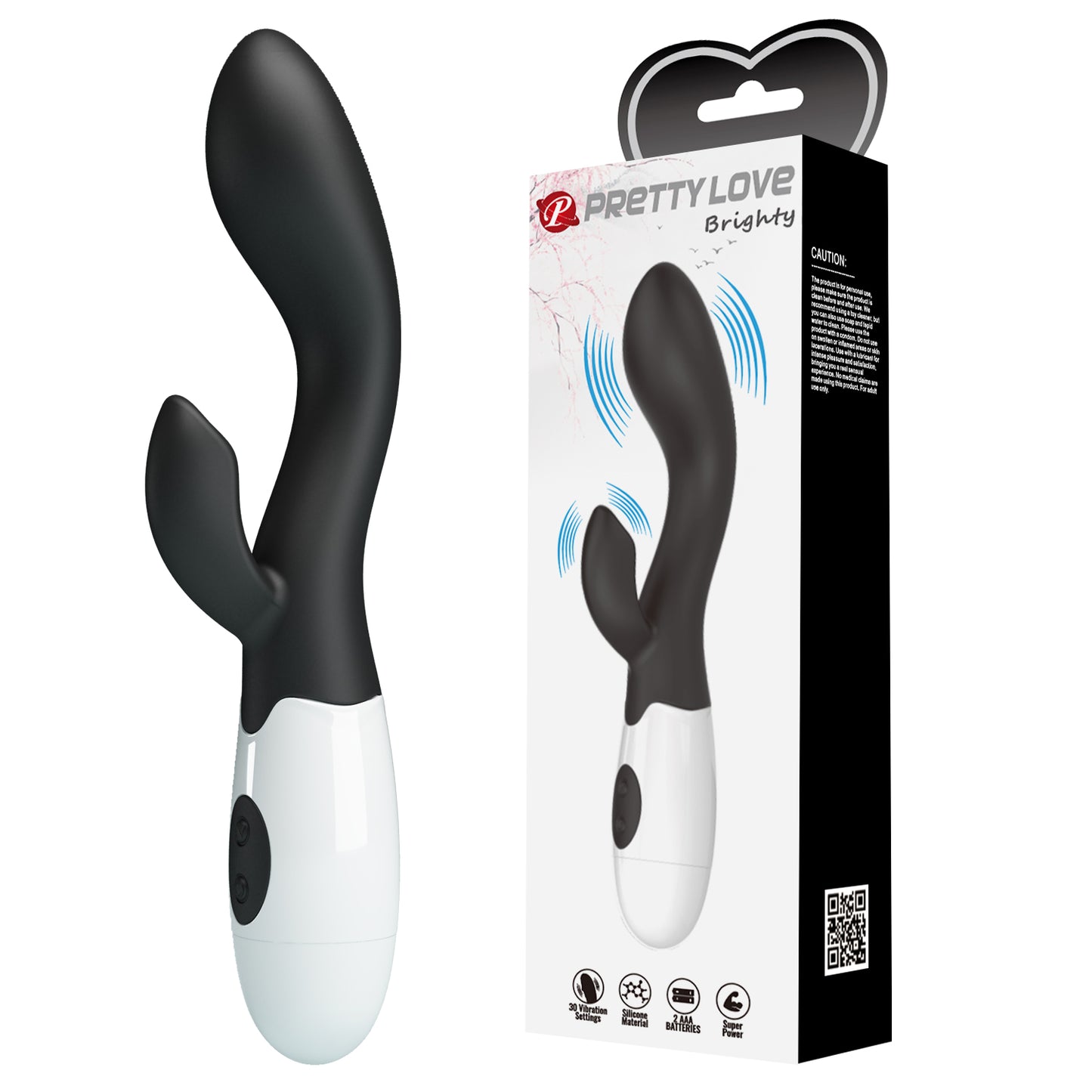 Vibrator Brighty black