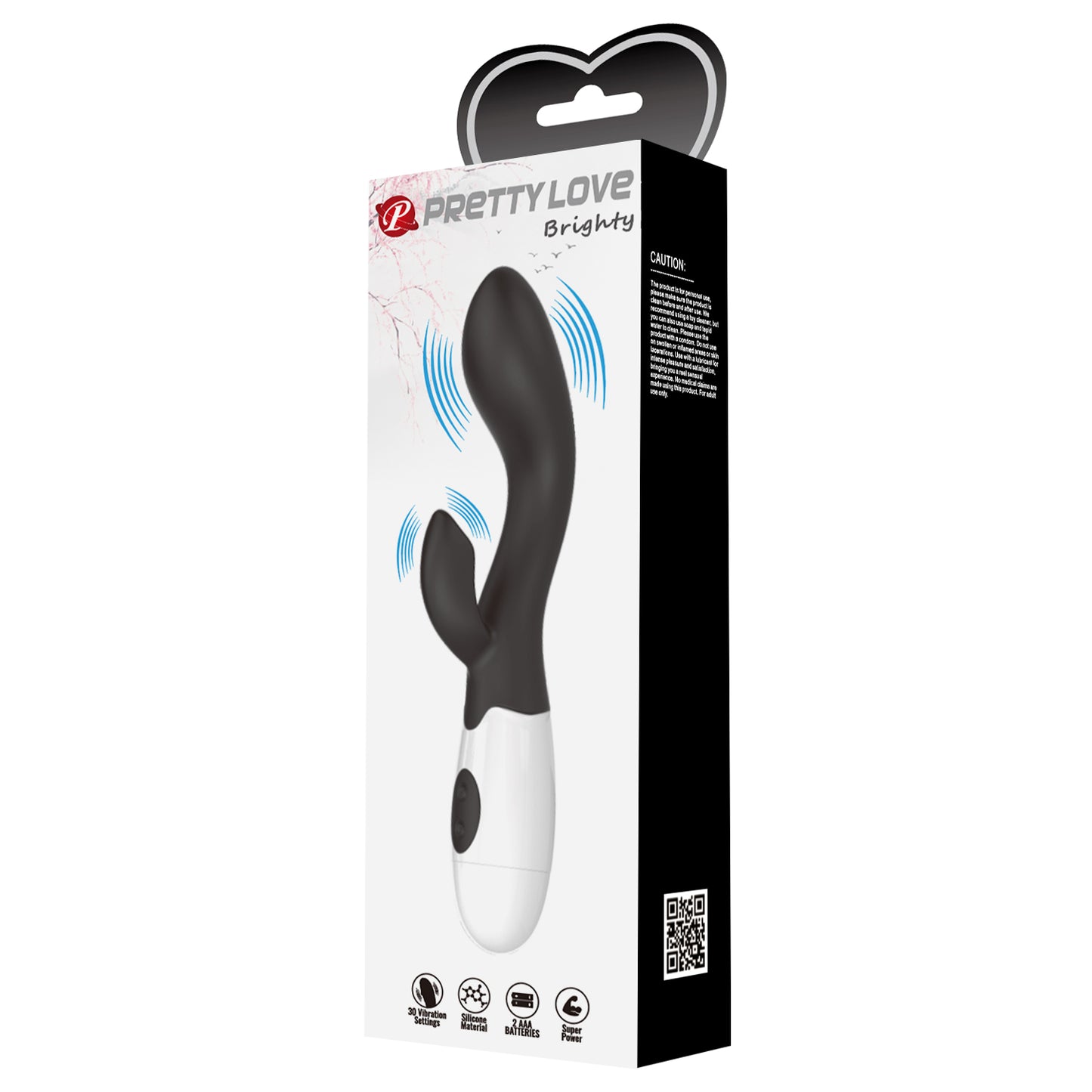 Vibrator Brighty black