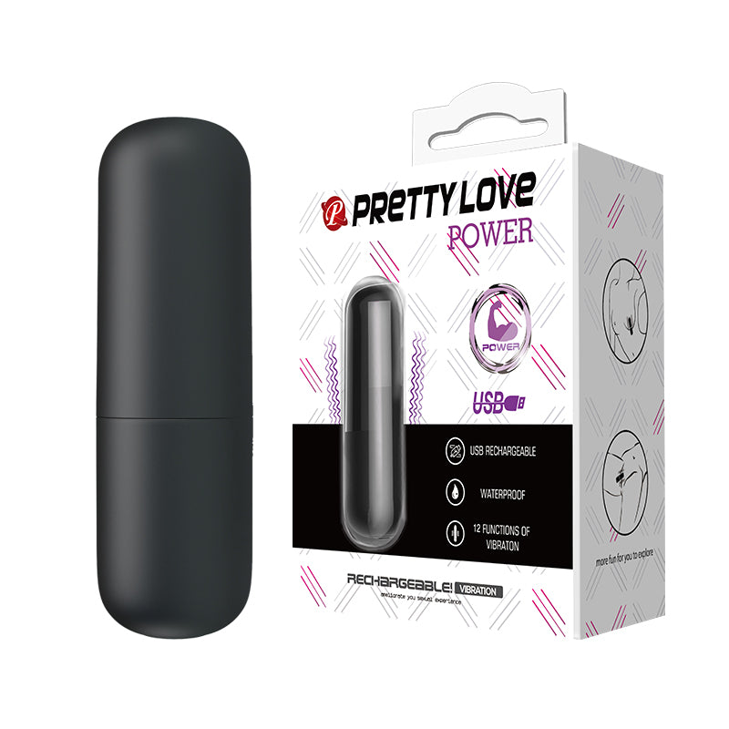 Power bullet vibrator black