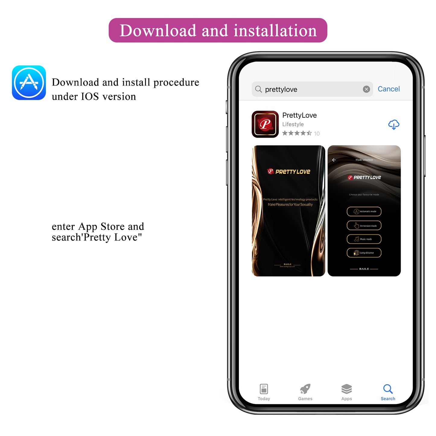 Vibro jaje Nymph + APP