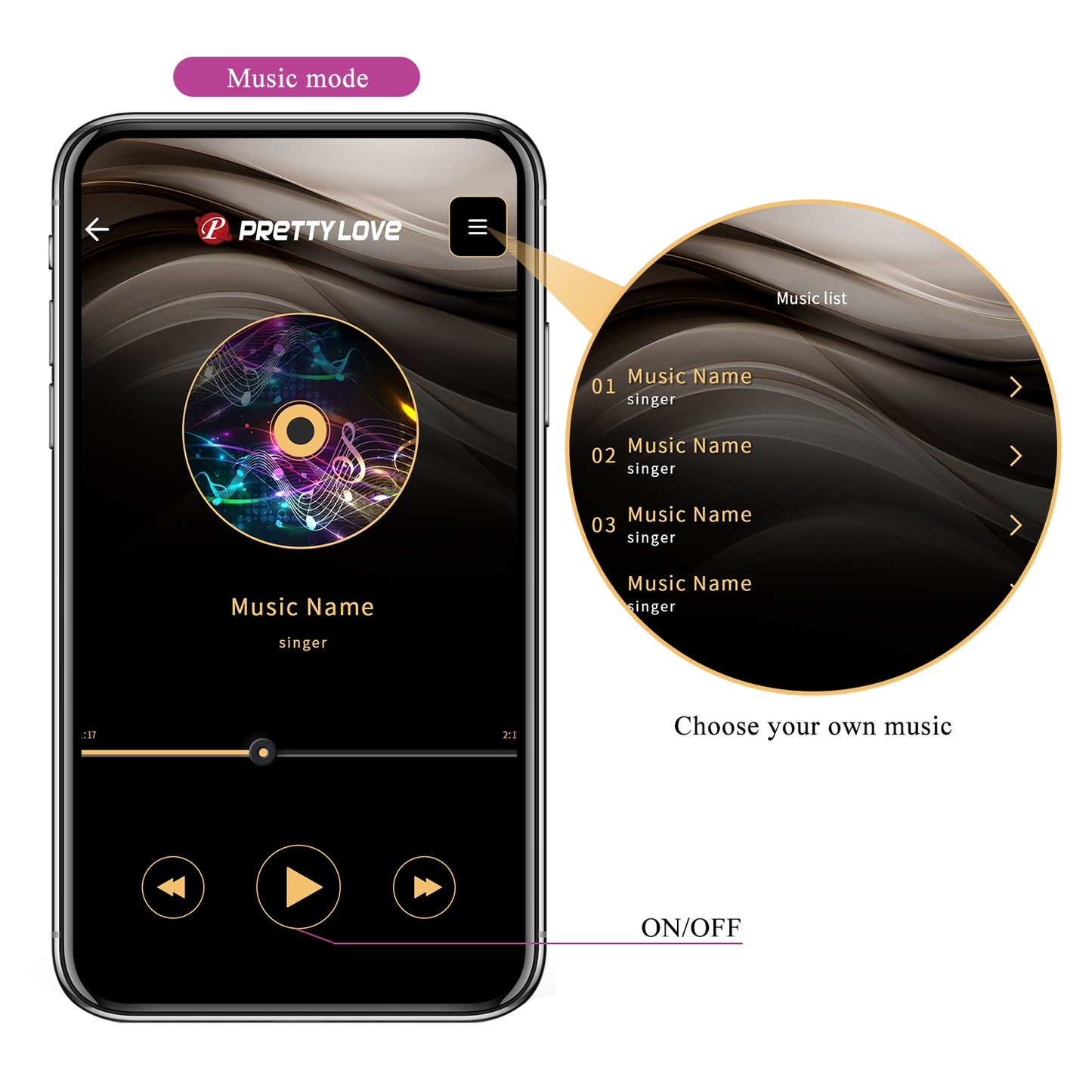 Dvostruki vibrator Franz + app