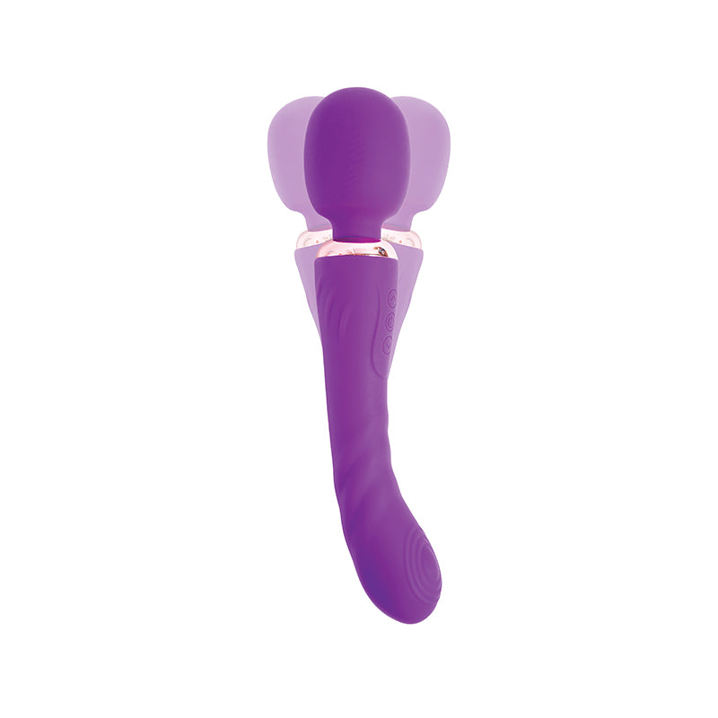 Dupli Vibrator Pontus Purple – Dvostruka stimulacija za nezaboravne orgazme