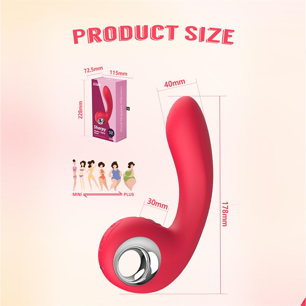 Sharpy vibrator za klitoris i G tačku