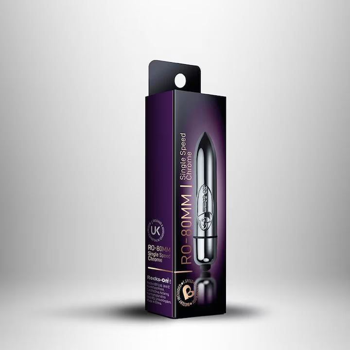 Klitoralni vibrator RO-80mm Silver bullet