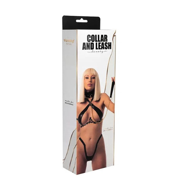 Luksuzna ogrlica sa povodcem – Luxury Collar and Leash