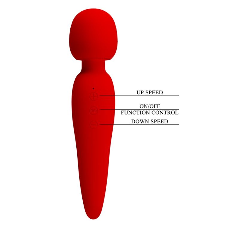 Wand vibrator Meredith red