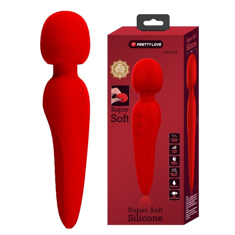 Wand vibrator Meredith red