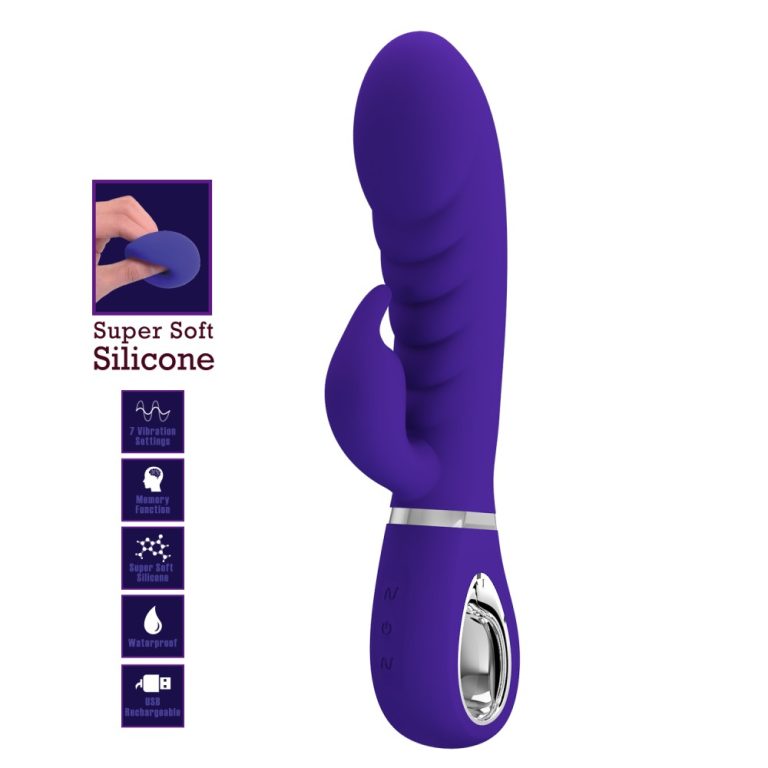 Super soft rabbit vibrator Prescott purple