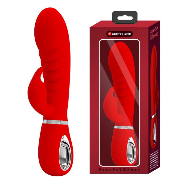 Super soft rabbit vibrator Prescott red