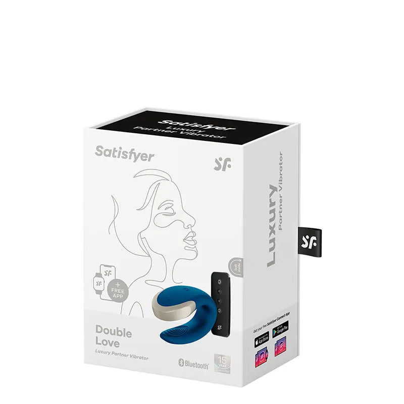 Double Love vibrator za parove blue