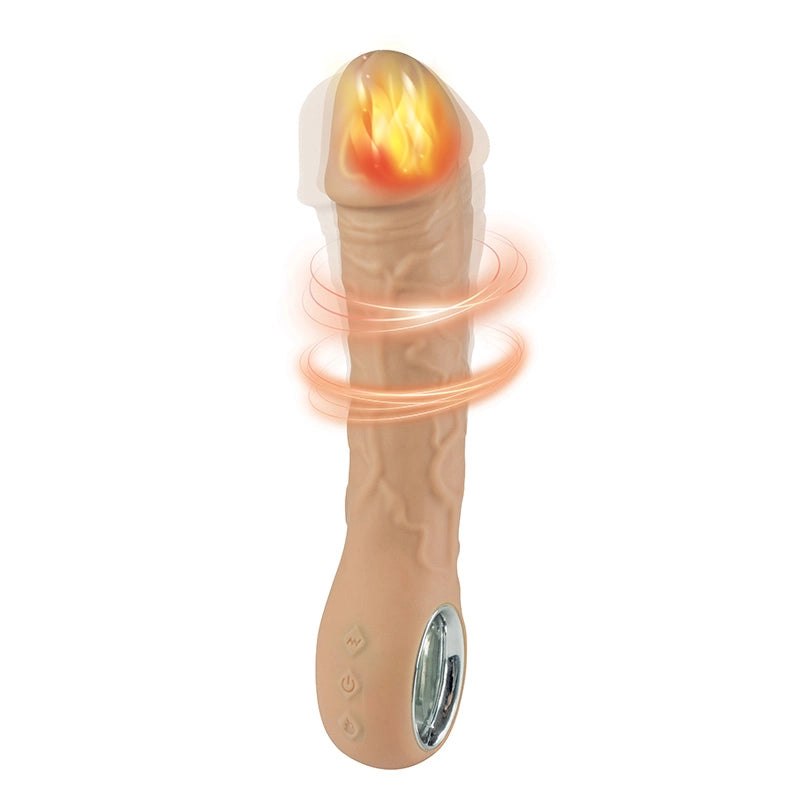 Silikonski vibrator sa grejanjem – Prometheus Skin