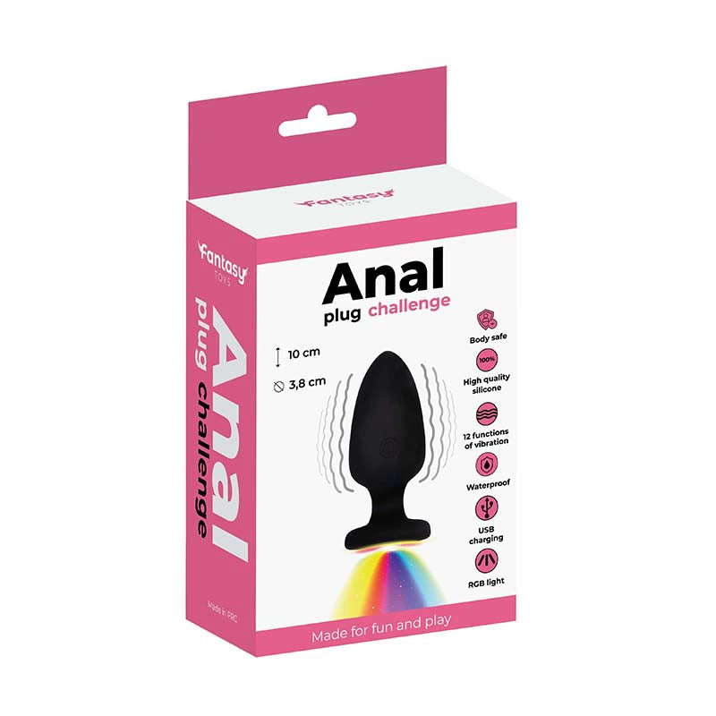 Svetleći analni vibrator