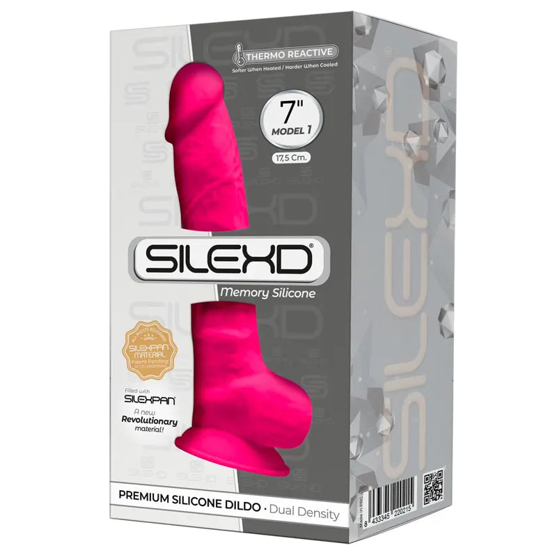 Termoaktivni roze silikonski dildo
