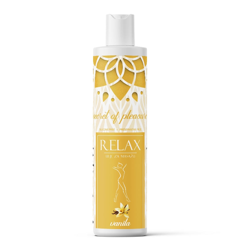 Relax ulje za masažu - vanila 200ml