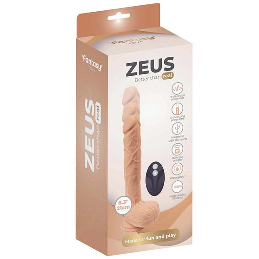 Vibro dildo sa pomeranjem Zeus