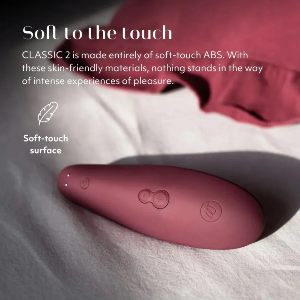 WOMANIZER Classic 2 Red – Luksuzni stimulator klitorisa