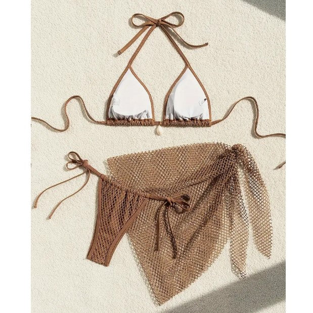 Bikini set - Trodelni Beige M