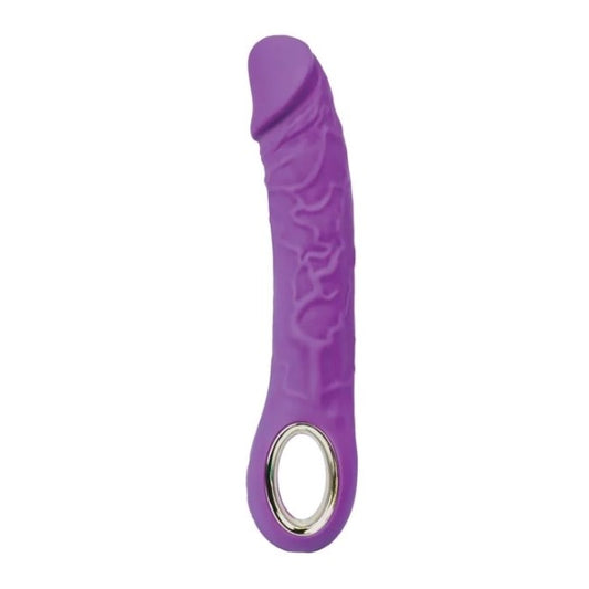 Silikonski vibrator sa grejanjem – Prometheus Lila