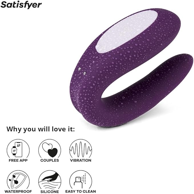 Double Joy vibrator za parove + APP