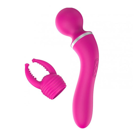 Dualni wand masažer Pink