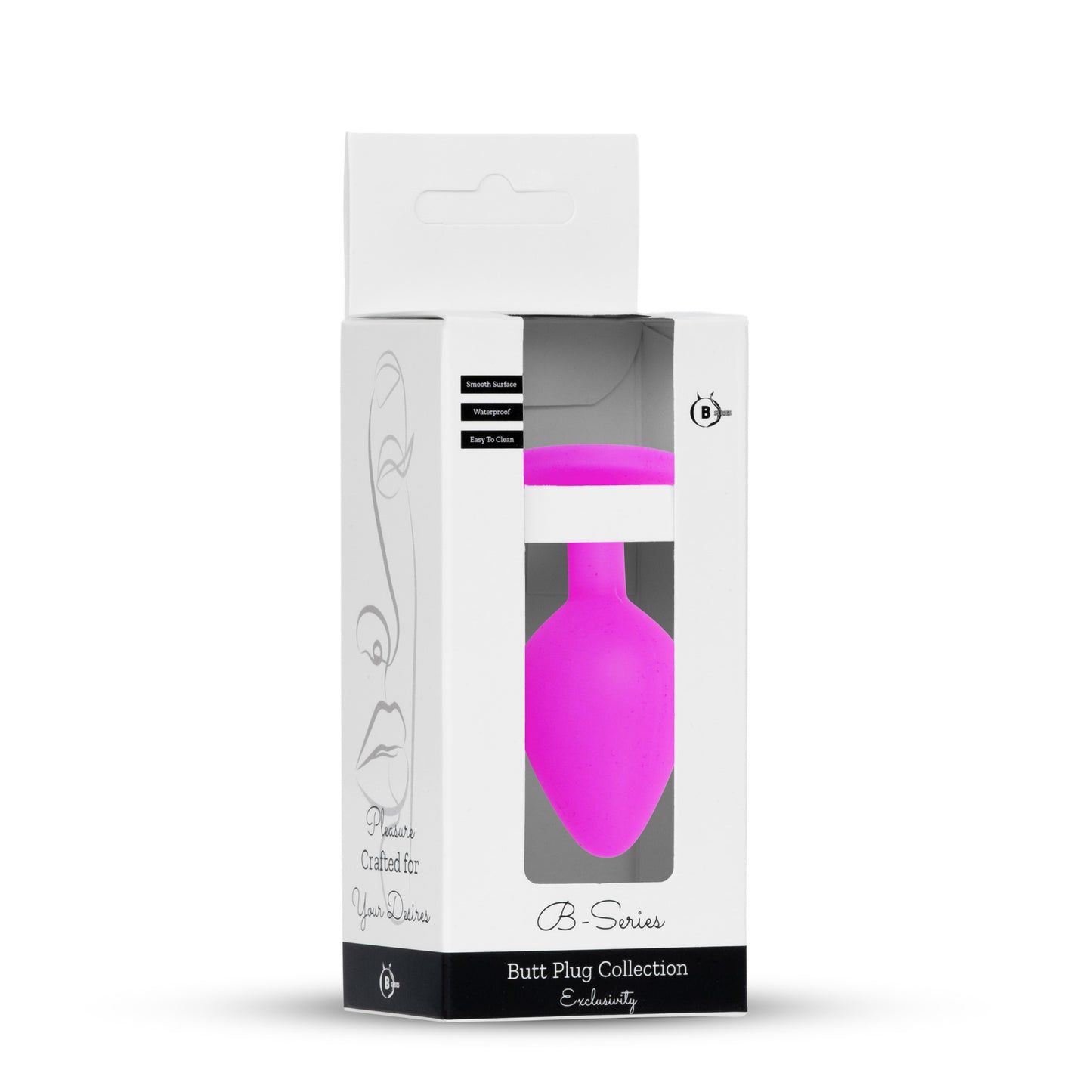Analni plug pink silikon M