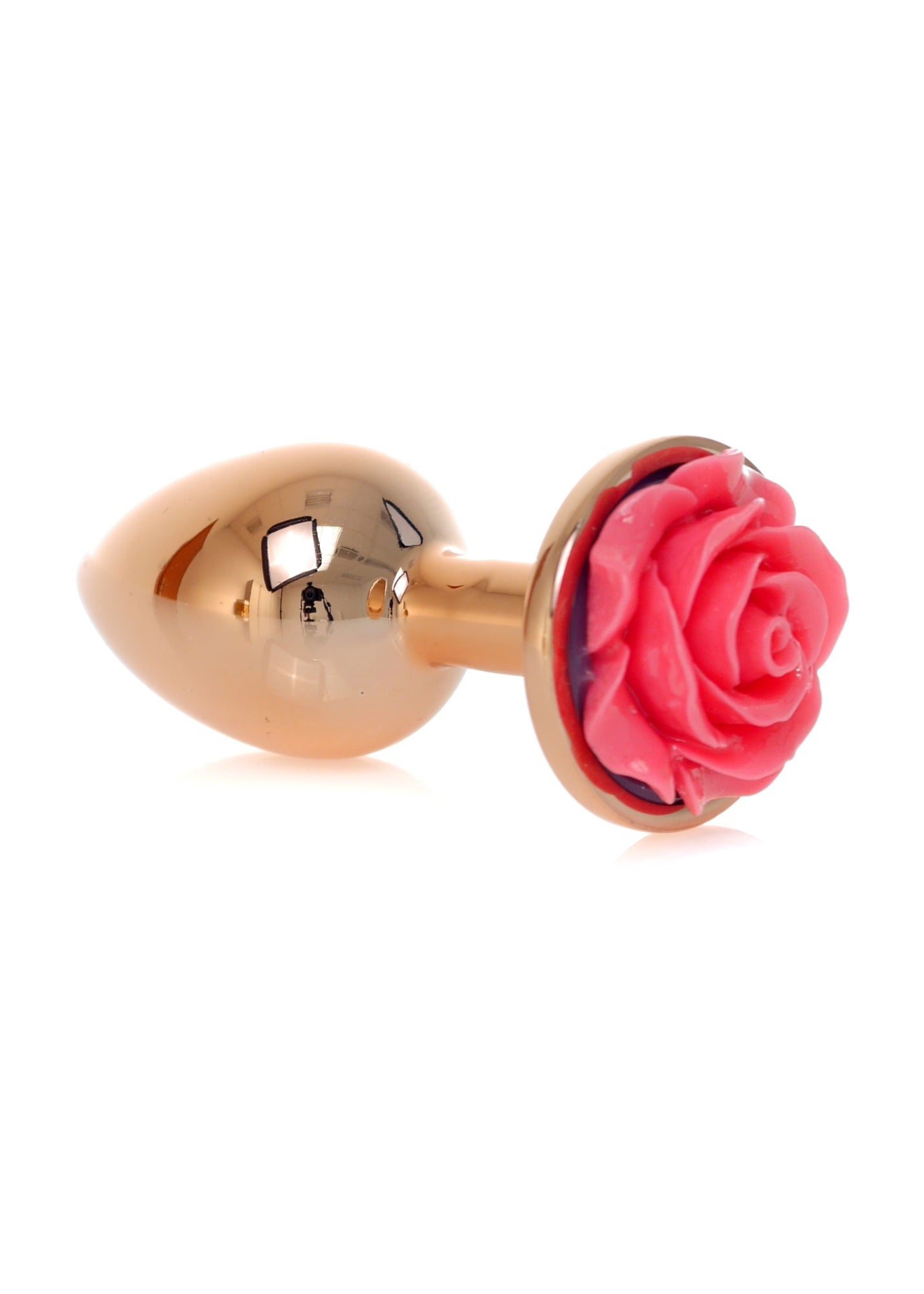 Anal plug gold rose pink