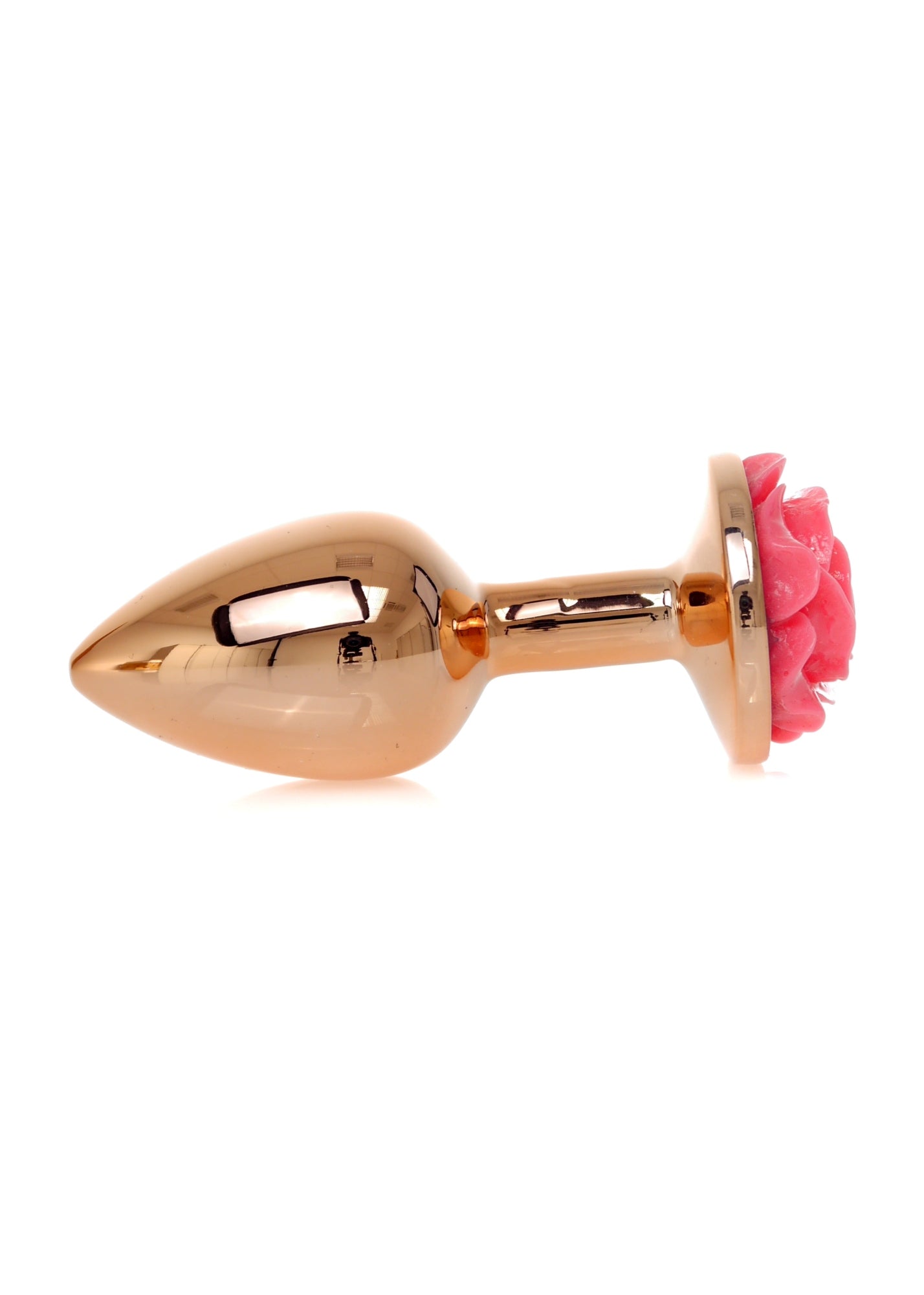 Anal plug gold rose pink