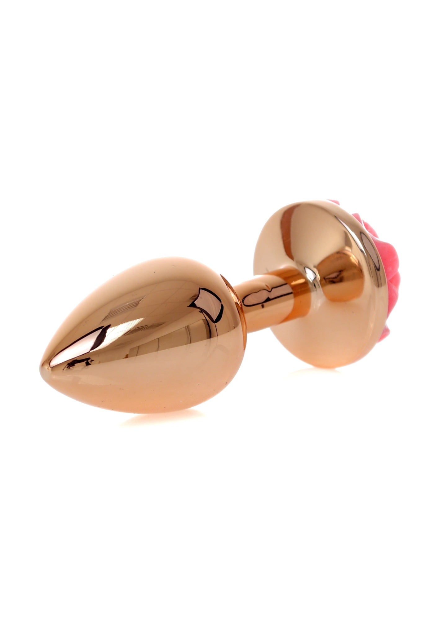 Anal plug gold rose pink