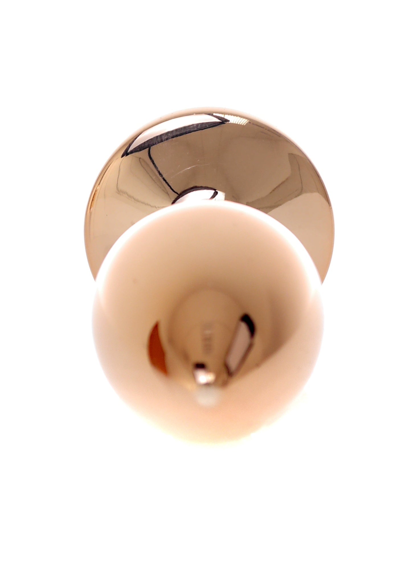 Anal plug gold rose pink