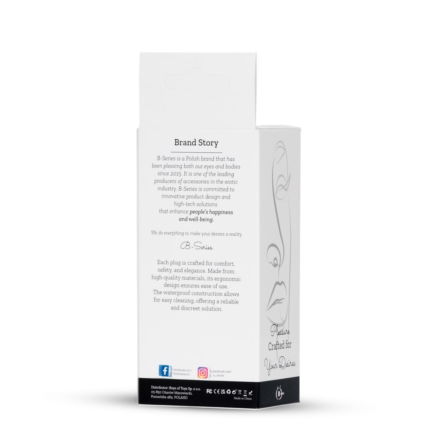 Anal plug gold rose pink