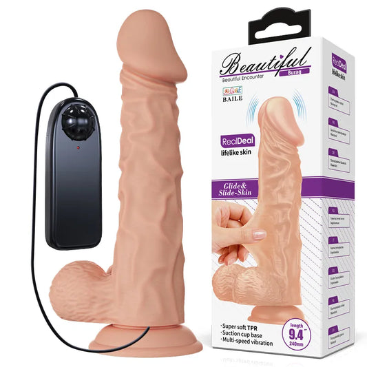 Realistični vibrator LEPOTAN 16cm