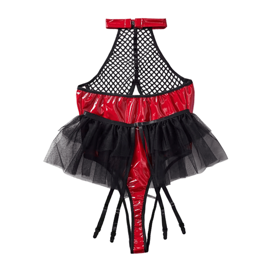 Seksi crveni body L