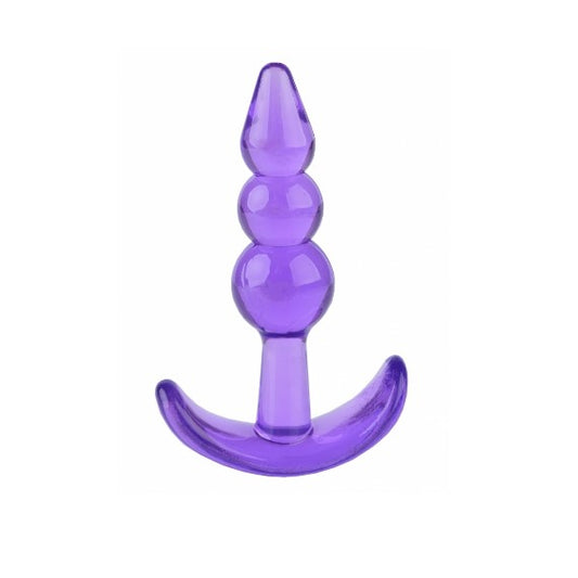 T plug beaded purple