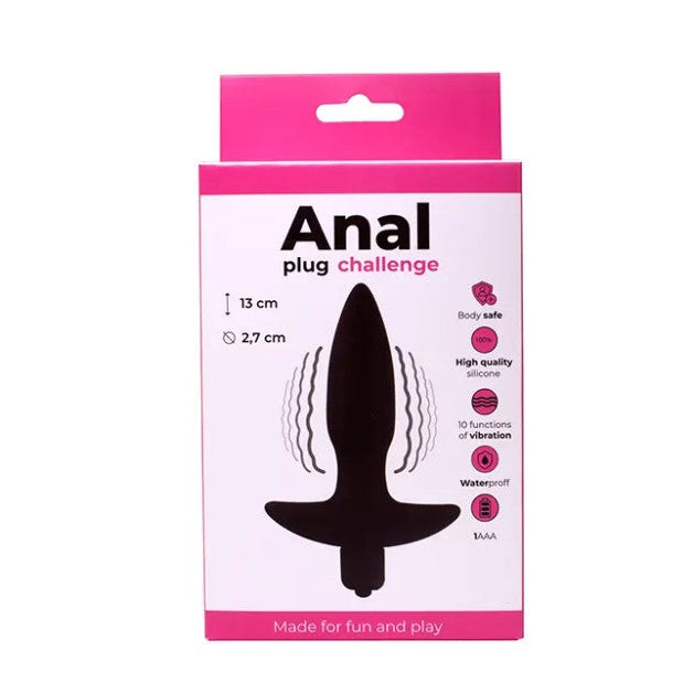 vibro anal plug box
