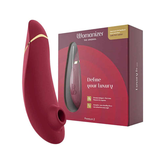 WOMANIZER Premium 2 Red – Luksuzni stimulator klitorisa