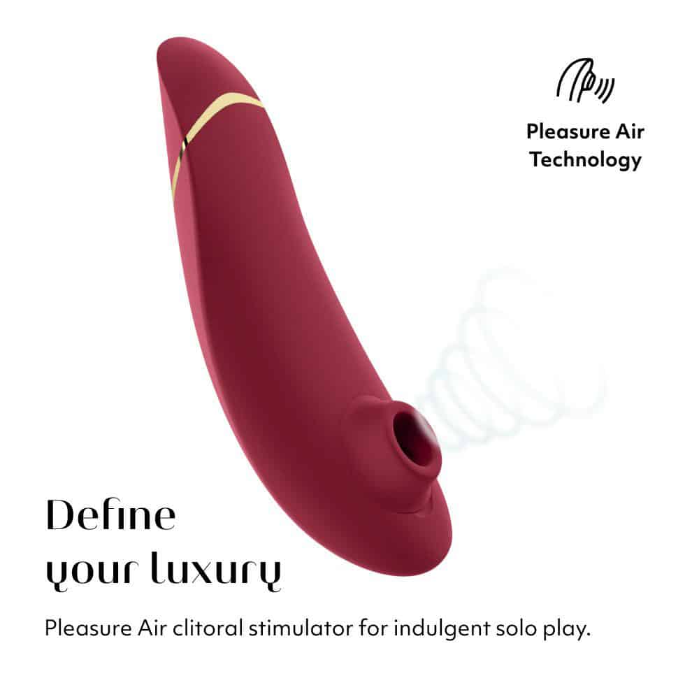 WOMANIZER Premium 2 Red – Luksuzni stimulator klitorisa